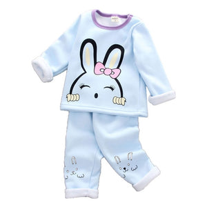 Baby girl clothes two-piece cotton suit clothes baby girl clothes cute Mickey cartoon dot print casual sportswear baby clothes