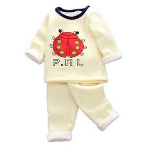 Baby girl clothes two-piece cotton suit clothes baby girl clothes cute Mickey cartoon dot print casual sportswear baby clothes