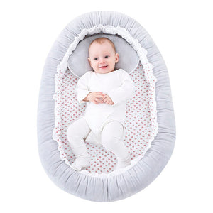 Portable Baby Bed Multi-function Infant Crib Nursery Travel Anti-vomiting Pillow Sleep Positioning Wedge Anti-Reflux Cushion