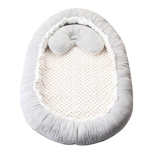 Portable Baby Bed Multi-function Infant Crib Nursery Travel Anti-vomiting Pillow Sleep Positioning Wedge Anti-Reflux Cushion